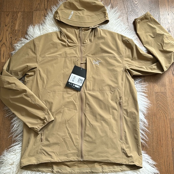 Arc'teryx Other - ARC’TERYX, Gamma lightweight hoodie, Sz Large, tan, BRAND NEW WITH TAGS